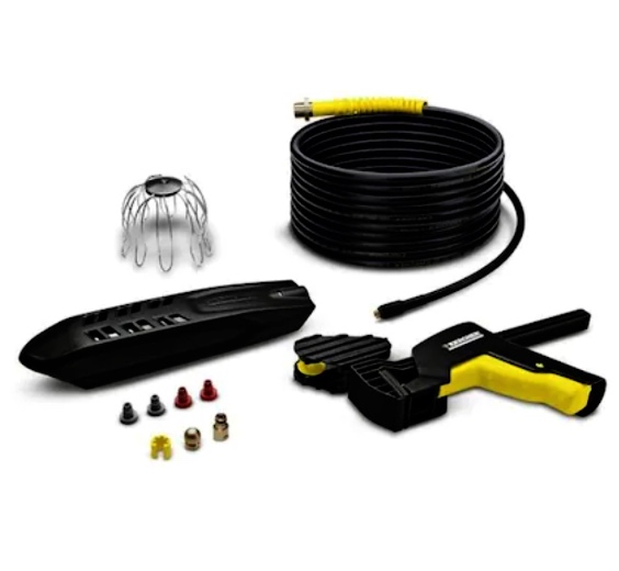 Set Karcher pentru curatarea tevilor si a jgheaburilor, 20 m