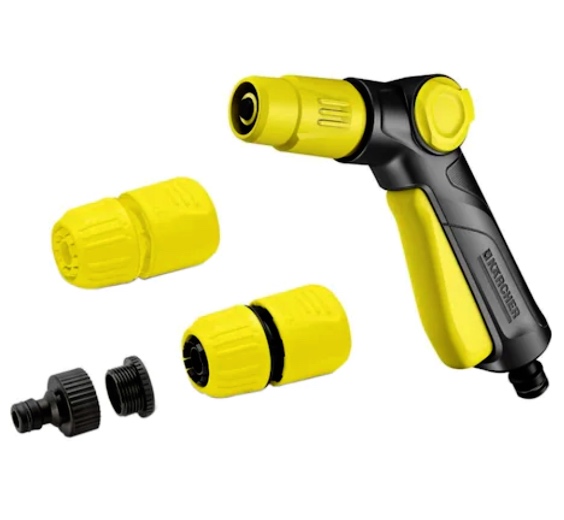 Set Pistol pentru stropit Karcher + Cupla universala cu Aqua Stop